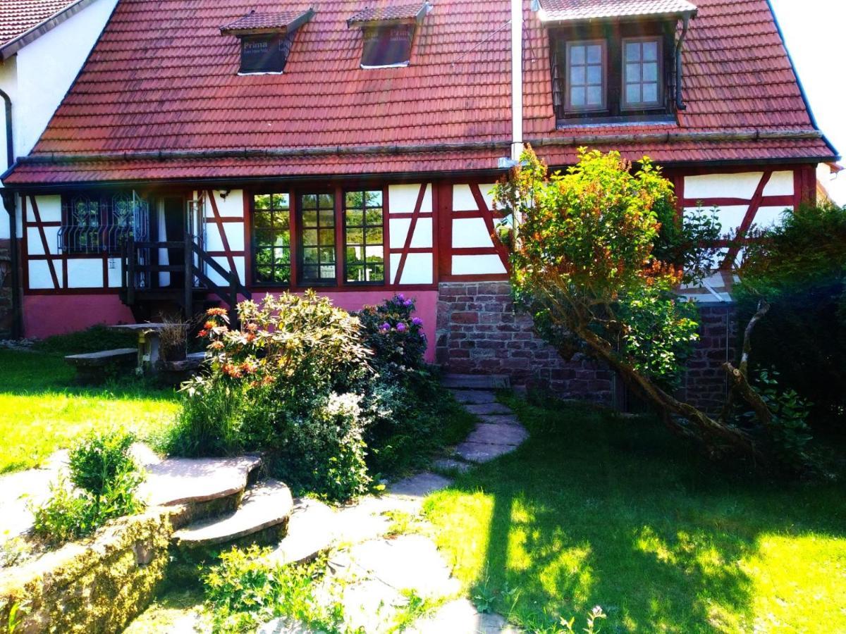 Ferienhaus Marre - Mit Grill, Feuerstelle Und Gartensauna Waldbrunn  Екстер'єр фото