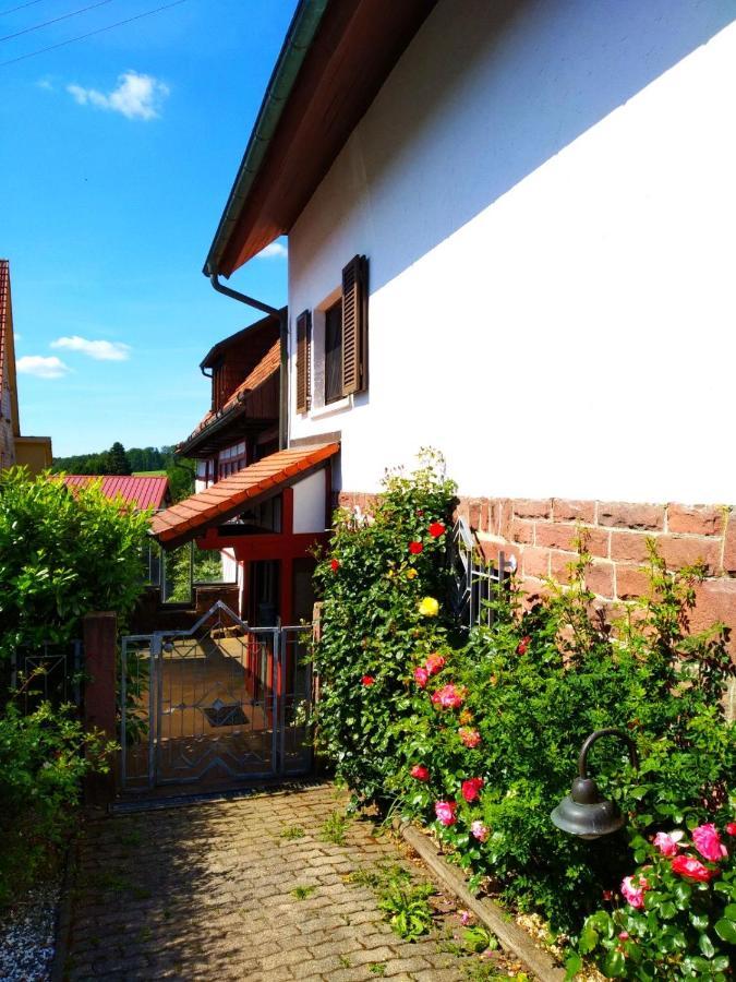 Ferienhaus Marre - Mit Grill, Feuerstelle Und Gartensauna Waldbrunn  Екстер'єр фото