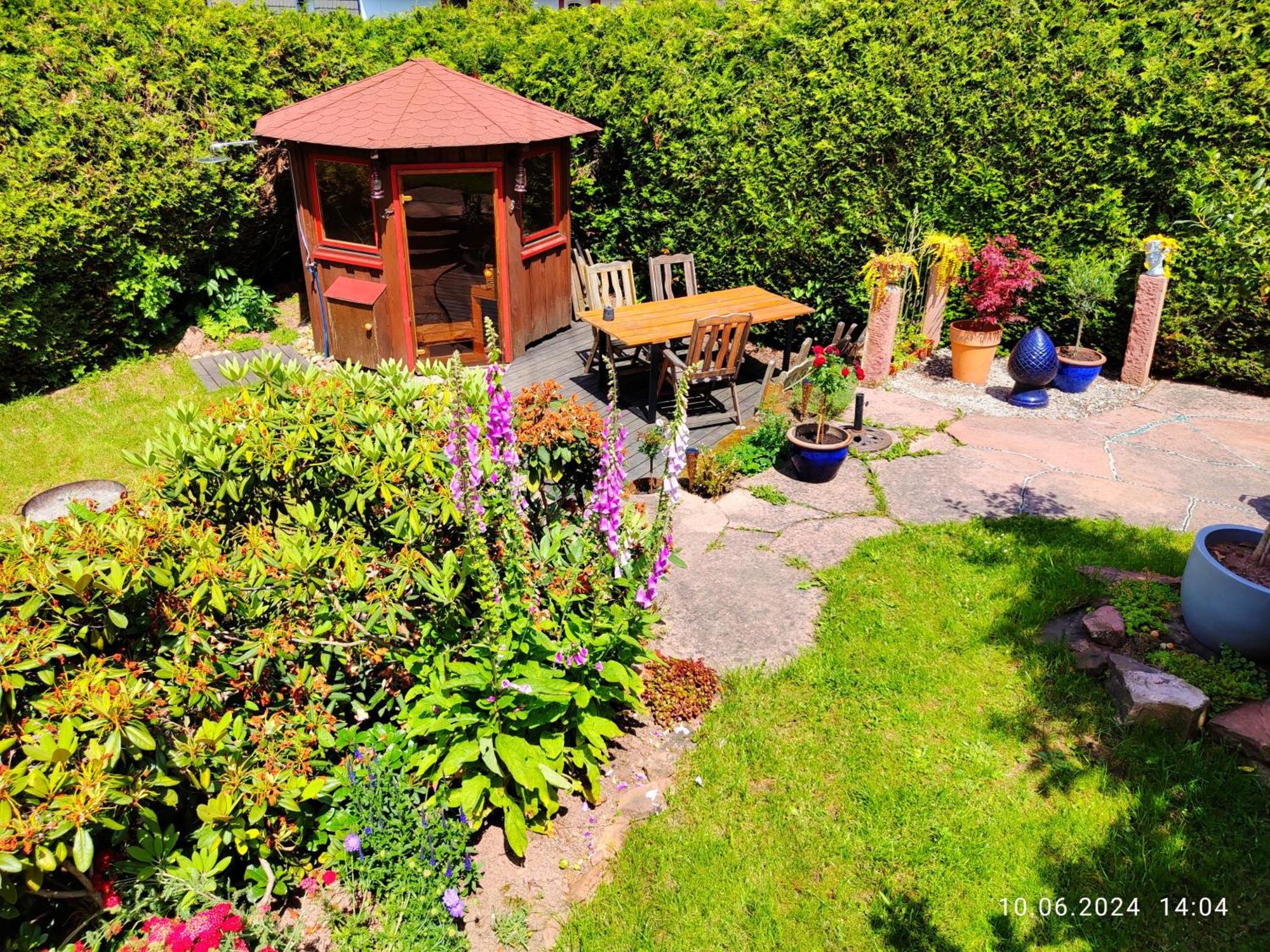Ferienhaus Marre - Mit Grill, Feuerstelle Und Gartensauna Waldbrunn  Екстер'єр фото